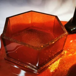 Elegantes Schreibtischset mit Hirsch-Design – Praktische Organisation mit stilvoller Note