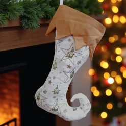 Elfensocke, Kaminsocke, genäht zum befüllen und aufhängen