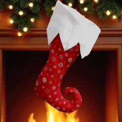 Elfensocke, Kaminsocke zum befüllen und aufhängen