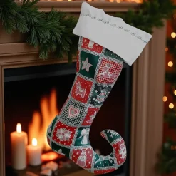 Elfensocke, Kaminsocke zum befüllen und aufhängen