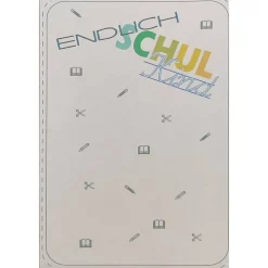 "Endlich Schulkind" Stift und Abc aus Raysin