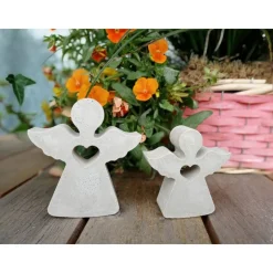 Engel aus Gips oder Beton als Erinnerung an Dein Sternenkind• Fehlgeburt• Sternenkindandenken• Trauer