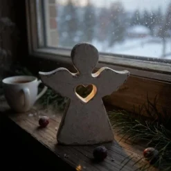 Engel aus Gips oder Beton als Erinnerung an Dein Sternenkind• Fehlgeburt• Sternenkindandenken• Trauer