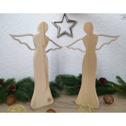 Engel aus Holz / Holzengel / Weihnachtsdeko / Weihnachtsengel / Holzdeko
