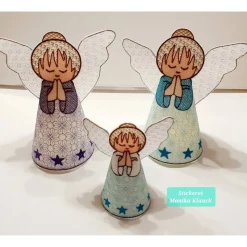 Engel, flieder, groß