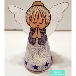 Engel, flieder, groß