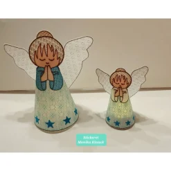 Engel, hellgrün, groß