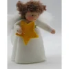 Engelchen mit Stern - Weihnachten - Advent - handgefertigte Blumenkinder - Jahreszeitentisch - Waldorf Art - Art. Nr. WI