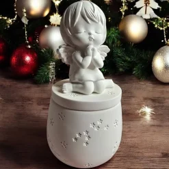 Engel-Schmuckdose – Handgefertigte Aufbewahrung für Schmuck & Erinnerungsstücke