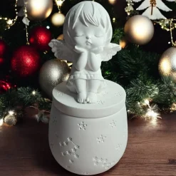 Engel-Schmuckdose – Handgefertigte Aufbewahrung für Schmuck & Erinnerungsstücke