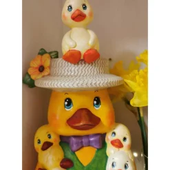 Entenfamilie XXL aus Keramik