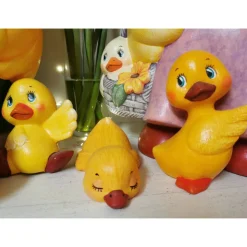 Entenfamilie XXL aus Keramik