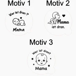 Entscheidungsmünze für Eltern - Motiv wählbar – zwei Größen - fertig zum Verschenken