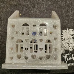 Epoxidharz Haus Licht 4 Seiten Und Dach