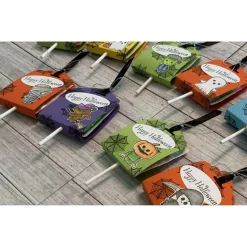 10er Set Goodies / Gastgeschenke zu Halloween oder für einen Geburtstag inkl. Lutscher / Lolli, Mitbringsel, Handarbeit