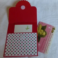 4er Set Gutscheinverpackung für Weihnachten