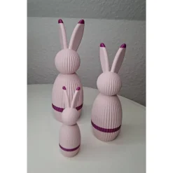 3er Set Osterhasen / minimalistisches Design / Blickfang / Farbtupfer / Geschenk / Deko