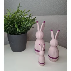 3er Set Osterhasen / minimalistisches Design / Blickfang / Farbtupfer / Geschenk / Deko