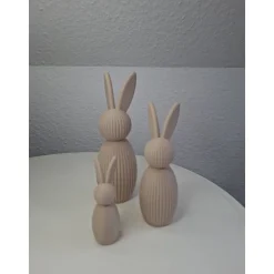 3er Set Osterhasen / minimalistisches Design / Blickfang / Farbtupfer / Geschenk / Deko