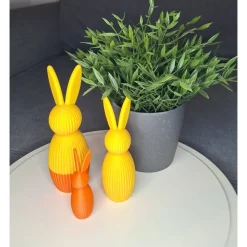 3er Set Osterhasen / minimalistisches Design / Blickfang / Farbtupfer / Geschenk / Deko