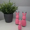 3er Set Osterhasen / minimalistisches Design / Blickfang / Farbtupfer / Geschenk / Deko