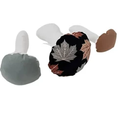 3-er Set Stoffpilze, herbstliche Deko-Pilze