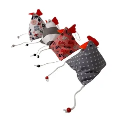 4-er Set "Verrückte Hühner", Osterhühner zum aufhängen