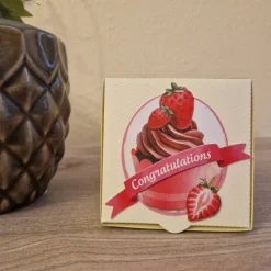 Erdbeere / Geschenkverpackung / Cupcake / süß / Geschenkverpackung in Erdbeer Motiv / Erdbeeren Verpackungsideen