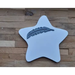 Erinnerung an ein Sternenkind, Geschenk für Sterneneltern, individuelle gestaltetes Trauergeschenk, weißer Stern Stern