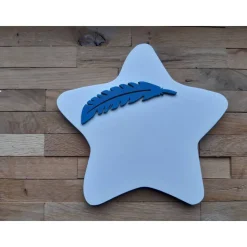 Erinnerung an ein Sternenkind, Geschenk für Sterneneltern, individuelle gestaltetes Trauergeschenk, weißer Stern Stern