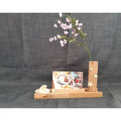 Erinnerung an ein Sternenkind, Tablett mit Vase und Bilderhalter, Tod Trauer, Trauergeschenk, Geschenk für Sternenelter