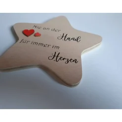 Erinnerung an Sternenkind, Verstorbene, Geschenk für Angehörige, individuelle gestaltetes Trauergeschenk, Stern
