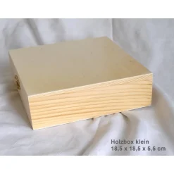 Erinnerungsbox aus Holz Taufe Motiv Segelboot