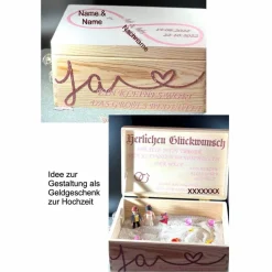 Erinnerungskiste Geburt / Hochzeit / Geldgeschenk