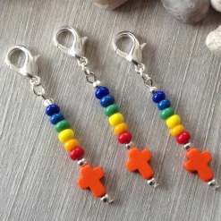 3er-Set farbenfrohe Gastgeschenke / Mitbringsel / Mitgebsel / Charms