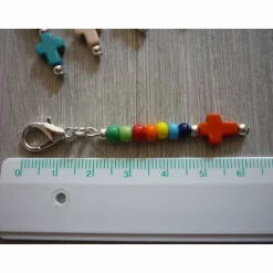 8er-Set farbenfrohe Gastgeschenke / Mitbringsel / Mitgebsel / Charms