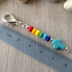 3er-Set farbenfrohe Gastgeschenke / Mitbringsel / Mitgebsel / Charms