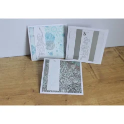 3er-Set Weihnachtskarten 