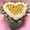 Essbarer Blumenstrauß - "Gold Love" mit Ferrero Rocher