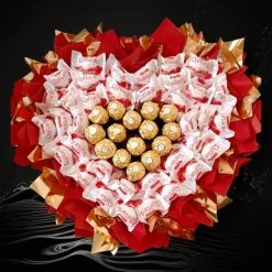 Essbarer Blumenstrauß - Raffaello & Ferrero