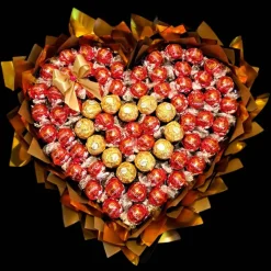 Essbarer Blumenstrauß "Lindor Red"