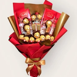 Essbarer Blumenstrauß mit Smirnoff Vodka