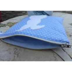 Etui Albino-Hase, Kosmetiktäschchen, Unikat