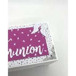 Explosionsbox Kommunion/Taufe – Geldgeschenk, Bibel, Mädchen – Handgemachtes Unikat in Rose/Weiß