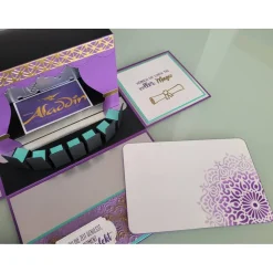 Explosionsbox orientalische Nacht, für ein Ticket ins Musical, Geschenkidee, besondere Geschenkverpackung