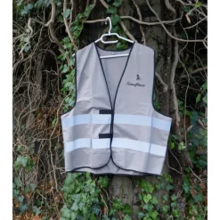 Fahrradweste FIETSENFLITZERIN mit reflektierenden Streifen pfiffig bedruckt. Sicher Fahrrad fahren.