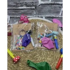 Fasching To Go | Luftschlange | Konfetti | Luftballon | Tröte | Gastgeschenk | Mitbringsel