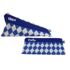 Federmäppchen Bayernroute mit Namen personalisiert Mäppchen Schulmäppchen Brillenetui Schlampermäppchen Etui