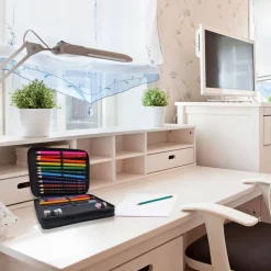 Federmäppchen inkl. Inhalt bayrisch mit Name / personalisierbar / Junge Lausbua / Mädchen Herzmadl