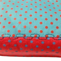 Federmäppchen, Kosmetiktasche gepunktet